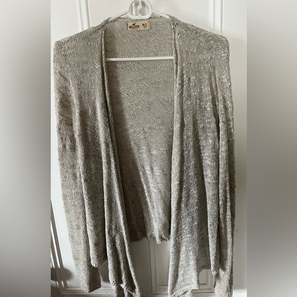 Hollister cardigan, size M/L